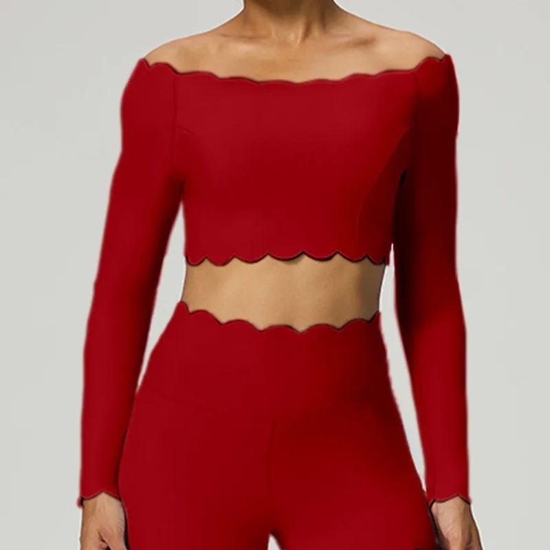 Lace Long Sleeve Top Compressi - Pilates Yoga One review and price