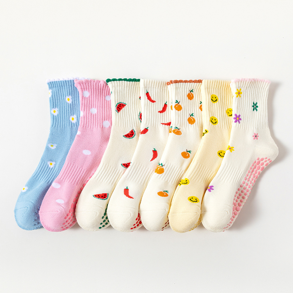 Yoga Socks Women Cotton Terry  - Medias Para Pilates Y Yoga review and price